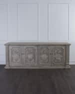 Image 2 of 5: Peninsula Home Collection Viridienne Buffet Table