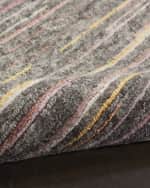 Image 3 of 3: Nourison Logan Hand-Knotted Rug, 9' x 12'
