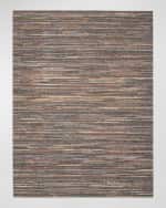 Image 2 of 3: Nourison Logan Hand-Knotted Rug, 5' x 8'