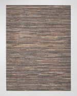 Image 2 of 4: Nourison Logan Hand-Knotted Rug, 10' x 14'
