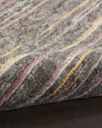 Image 3 of 4: Nourison Logan Hand-Knotted Rug, 10' x 14'