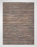 Image 2 of 3: Nourison Logan Hand-Knotted Rug, 8' x 10'