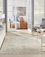 Image 2 of 6: Nourison Gerish Hand-Knotted Rug, 8' x 10'