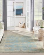 Image 2 of 6: Nourison Henderson Hand-Knotted Rug, 8' x 10' 