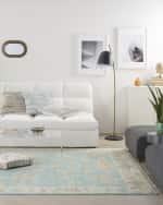 Image 6 of 6: Nourison Henderson Hand-Knotted Rug, 9' x 12'