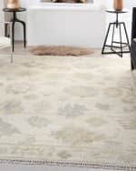 Image 2 of 6: Nourison Wilks Hand-Knotted Rug, 9' x 12'