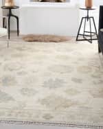 Image 2 of 6: Nourison Wilks Hand-Knotted Rug, 8' x 10'