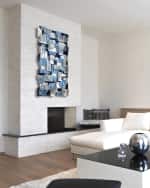 Image 2 of 2: Karo Studios Glass and Metal Wall Sculpture