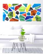 Image 2 of 2: Karo Studios Glass Wall Sculpture