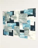 Image 3 of 3: Karo Studios Glass and Metal Wall Sculpture