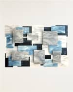 Image 1 of 3: Karo Studios Glass and Metal Wall Sculpture