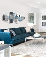 Image 2 of 3: Karo Studios Glass and Metal Wall Sculpture