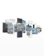 Image 3 of 3: Karo Studios Glass and Metal Wall Sculpture
