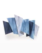 Image 3 of 3: Karo Studios Glass and Metal Wall Sculpture