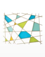 Image 1 of 4: Karo Studios Glass and Metal Wall Sculpture