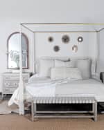 Image 2 of 2: Peninsula Home Collection Arina Queen Poster Bed