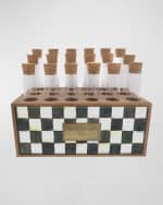 Image 1 of 2: MacKenzie-Childs 10.25" Courtly Check Spice Rack