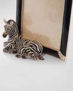 Image 2 of 4: Jay Strongwater Zebra Photo Frame, 5" x 7"