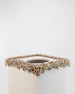 Image 4 of 4: Jay Strongwater Bejeweled Tissue Box 