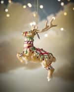 Image 1 of 2: Jay Strongwater Donner Christmas Ornament