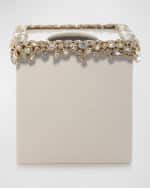 Image 1 of 4: Jay Strongwater Bejeweled Tissue Box 