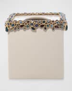 Image 1 of 4: Jay Strongwater Bejeweled Tissue Box 