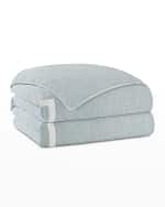 Image 1 of 2: Eastern Accents Amberlynn Mitered Picot Duvet Cover