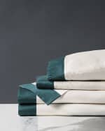 Image 1 of 2: Eastern Accents Izaro Decorative Border 300 Thread Count Sheet Set