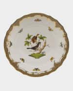 Image 2 of 2: Herend Rothschild Bird Square Salad Bowl