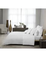 Image 2 of 3: Signoria Firenze Nuvola Percale 600 Thread Count Duvet Cover
