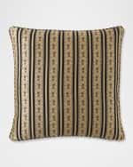 Image 1 of 3: Austin Horn Collection Mira Striped Euro Sham