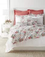 Image 4 of 4: Matouk Schumacher Pomegranate Duvet, KING