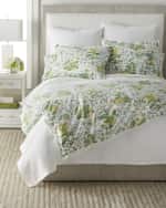 Image 4 of 4: Matouk Schumacher Pomegranate Duvet, KING