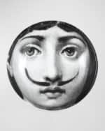 Image 1 of 2: Fornasetti Tema e Variazioni No.2 Round Ashtray 