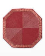 Image 1 of 3: Baccarat x Kim Seybert Louxor Placemat, Red