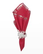 Image 3 of 4: Baccarat x Kim Seybert Zenith Napkin Rings, Set of 4
