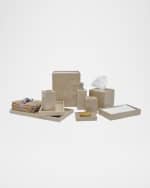 Image 3 of 3: Marble Crafter Myrtus Verona Beige Marble Canister