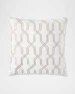 Image 1 of 2: Sferra Borsari Decorative Pillow, 20"Sq.