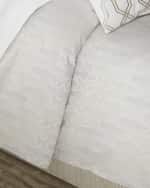 Image 1 of 2: Sferra Barga King Duvet Cover