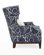 Image 4 of 5: Massoud Harrington Wing Chair
