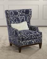 Image 1 of 5: Massoud Harrington Wing Chair