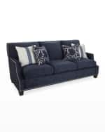 Image 4 of 5: Massoud Harrington Sofa, 89"