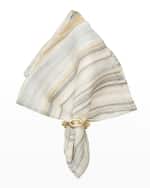 Image 4 of 4: Kim Seybert Marbled Napkin