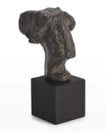 Image 2 of 5: Global Views Labrador Retriever Sculpture
