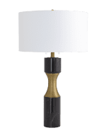 Image 2 of 4: Global Views Marble Cinch Lamp