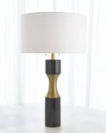Image 1 of 4: Global Views Marble Cinch Lamp
