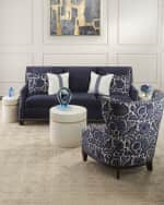 Image 5 of 5: Massoud Harrington Sofa, 89"