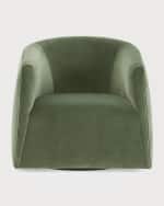 Image 2 of 3: HF Custom Nora Swivel Chair 