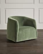Image 1 of 3: HF Custom Nora Swivel Chair 