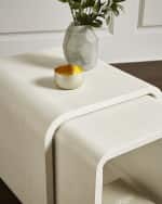 Image 4 of 5: Hooker Furniture Kai Nesting End Tables 